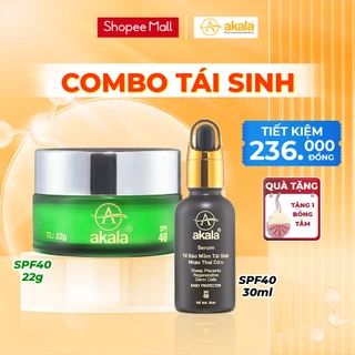 COMBO TÁI SINH kem Sạch mụn - Mờ Thâm - Liền Sẹo, Serum Giảm Nám - Nâng Cơ Mặt - Căng Da  ( Tế Bào Mầm Tái Sinh Nhau T