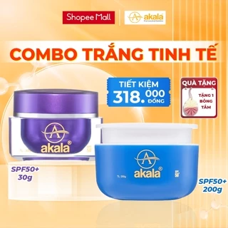 COMBO TRẮNG TINH TẾ Face Trắng Da  - Ngừa Mụn - Chống Lão Hoá + Body Dưỡng Trắng Toàn Thân - Giảm Vết Rạn (Nhau Thai Cừu