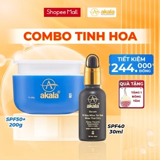 COMBO TINH HOA Serum Giảm Nám - Nâng Cơ Mặt + Kem body Siêu Trắng Toàn Thân - Giảm Vết Rạn (Tế Bào Mầm Tái Sinh Nhau