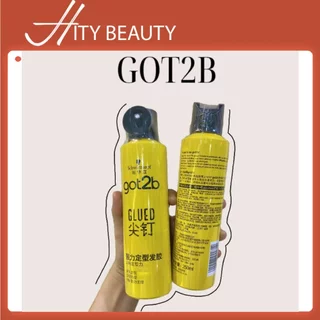 Xịt giữ nếp tóc Got2b Schwarzkopf keo glued 250ml - Hity Beauty