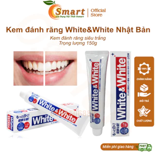 ⚡️𝐅𝐑𝐄𝐄𝐒𝐇𝐈𝐏⚡️Kem đánh răng Nhật Bản White & White làm trắng răng và mang lại hơi thở thơm mát