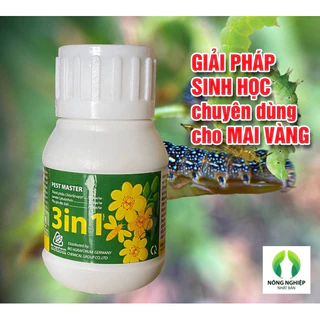 Trừ Bọ Trĩ,Nhện Đỏ ,Sâu Lá Trên Vai Vàng Pest Master 3in1 50ml