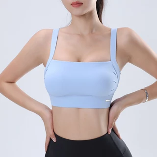 Bra Tập Yoga Gym NAQI WX-7042 Mềm Mại Thoáng Mát Co Giãn Áo Lót Thể Thao Nữ Cúp Ngực 2 Dây Siêu Khoe Lưng