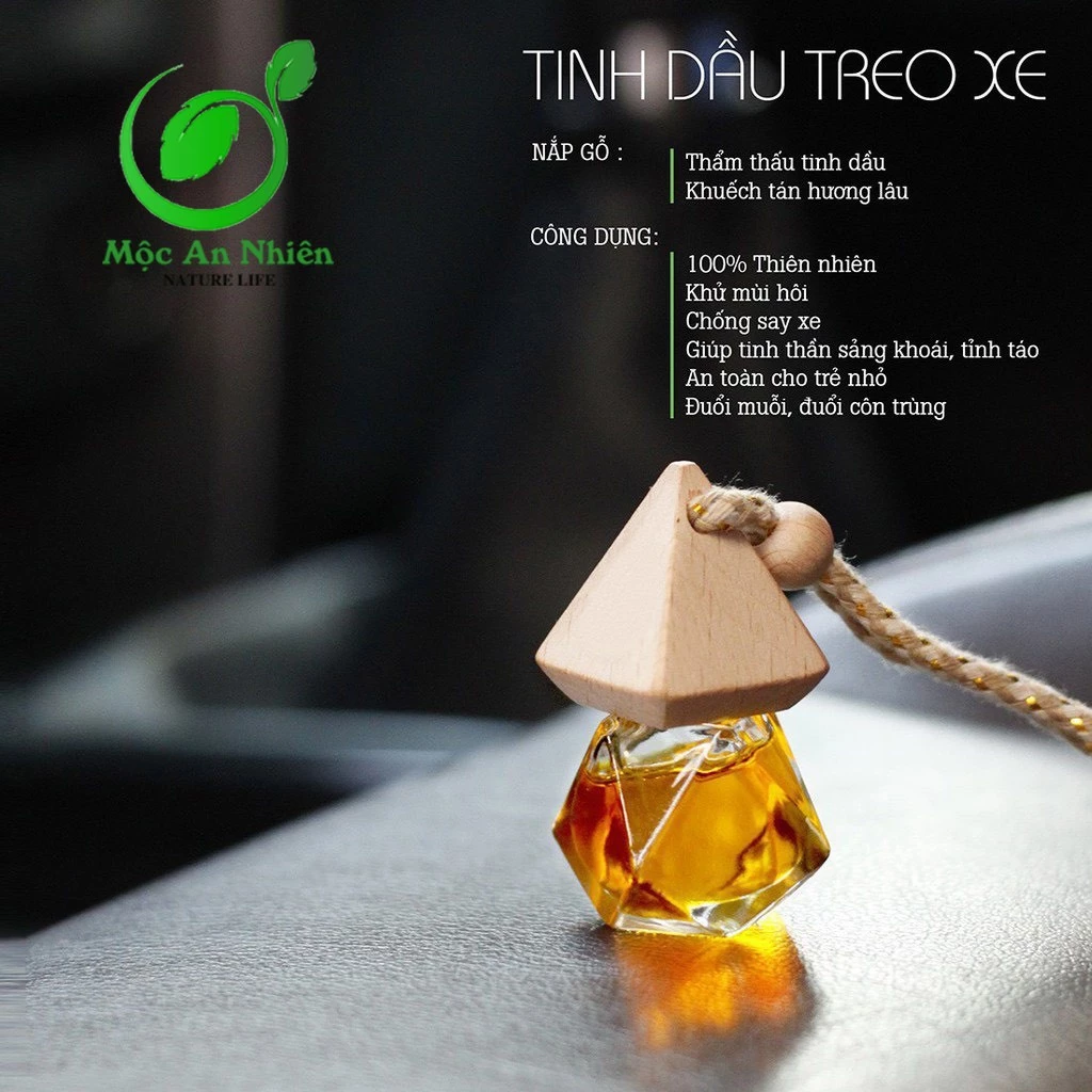 Tinh dầu treo xe Mộc An Nhiên [19 mùi hương]