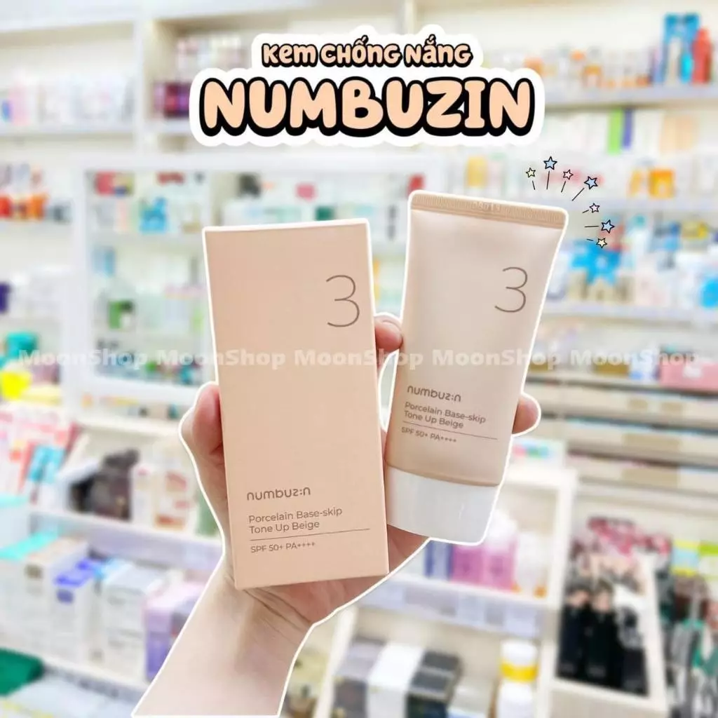 KEM CHỐNG NẮNG NUMBUZIN NO.3 50ML - TUÝP