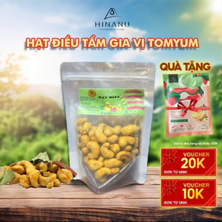 Hạt điều vị Tomyum HINANU đậm vị chua cay bùng nổ vị giác món ăn vặt yêu thích cho cả nhà