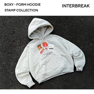 INTERBREAK - ÁO HOODIE STAMPS INTERBREAK - Áo Hoodie Form Rộng Unisex Nam Nữ