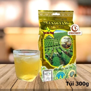 Trà Lài 300g Danh Trà Sao Vàng - Dùng pha trà đá, trà đường thơm ngon - CRICKET