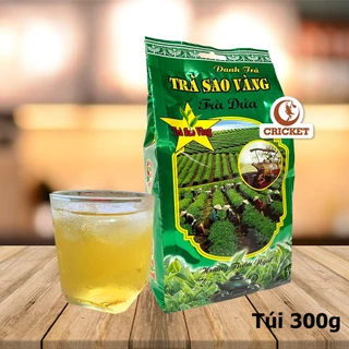 Trà Dứa (Sâm Dứa) Túi 300g Danh Trà Sao Vàng - Dùng pha trà đá, trà đường thơm ngon - CRICKET