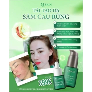 TÁI TẠO DA SÂM CAU GỪNG MQ SKIN