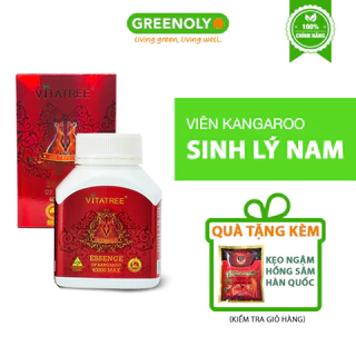 Viên Uống Kangaroo Vitatree Hỗ Trợ Sức Khỏe Sinh Lý Nam Giới Tăng Cường Hệ Miễn Dịch