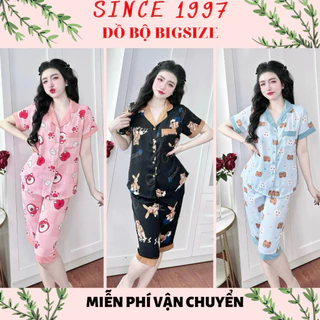 [50-90KG] Đồ bộ bigsize LỬNG MANGO, Since1997 Pijama, Đồ ngủ lụa cao cấp xinh xắn