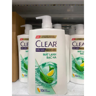 Dầu gội CLEAR mát lạnh bạc hà 1,4kg ( mẫu mới )