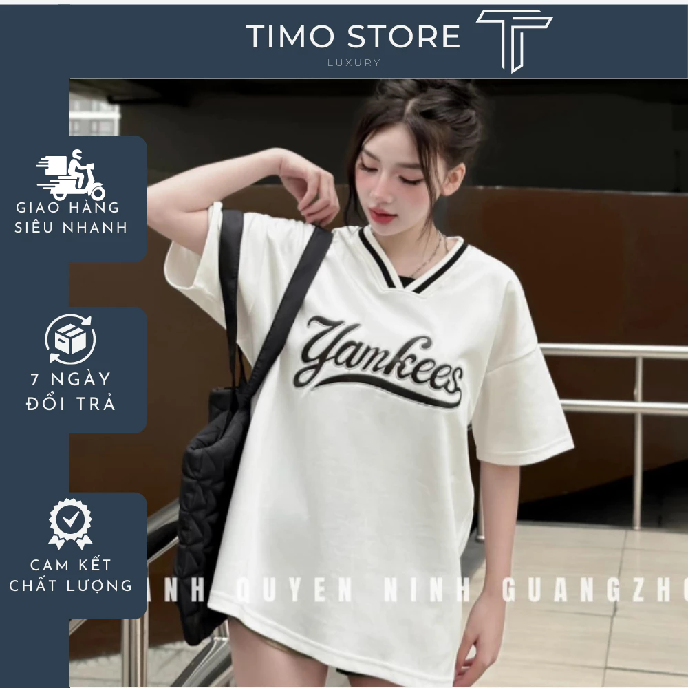 Áo phông unisex nam nữ thiết kế cổ tim . áo thun cotton new 2024. MS0026