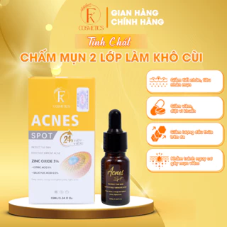 Tinh Chất Chấm Mụn Fuka Cosmetics - Chấm Mụn 2 Lớp Làm Khô Cùi Giảm Viêm Mụn Sưng Vừa Và Nhẹ Acnes Spot F Cosma 10ml