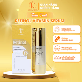 Tinh Chất Dưỡng Trắng Fuka Cosmetics - Serum Vitamin Xóa Thâm Mờ Nám Trẻ Hóa Da Retinol Vitamin Serum F Cosma 30ml