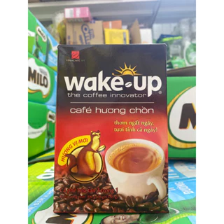 Cà Phê Hoà Tan Wake-Up Cà Phê Hương Chồn Hộp 306g (18 gói x17g)