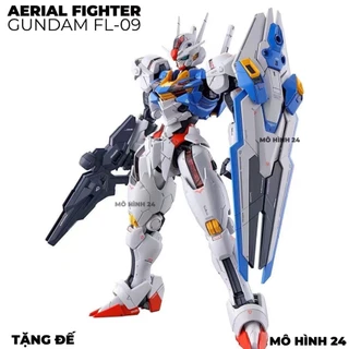 [TẶNG ĐẾ] Mô hình ĐỒ CHƠI LẮP RÁP Gundam HG Aerial 03 1/144 The Witch from Mercury fighter gunpla FL-09