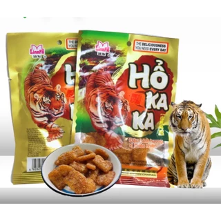 Gói snack hổ chay tê cay Kaka, snack ăn vặt tuổi thơ