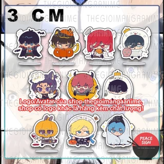 (3cm) Mô hình standee BLUE LOCK ver HALLOWEEN in hình anime chibi mica trong acrylic quà tặng dễ thương