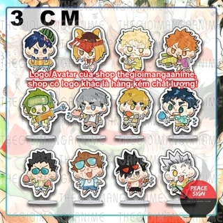 (3cm) Standee mini HAIKYUU!! ver LỄ HỘI NƯỚC Vua Bóng Chuyền tượng chibi mica acrylic anime trang trí xinh xắn