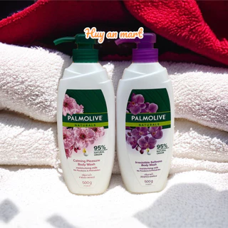 Sữa tắm Palmolive chiết xuất thiên nhiên dưỡng da ẩm mịn từ hoa 500g mới