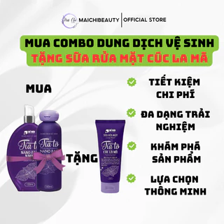 [MUA 2 TẶNG 1] DDVS nano saffron 120ml A1 + DDVS trầu không nano bạc 150ml A3 TẶNG Sữa rửa mặt cúc la mã 100ml D1 - CB3