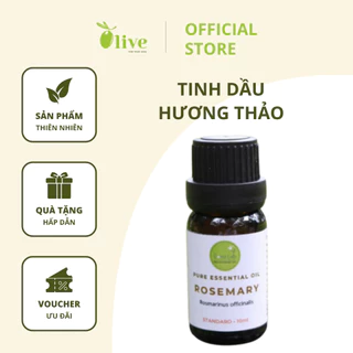 Tinh dầu thiên nhiên Hương thảo, sử dụng cho phòng ngủ và phòng khách 10ml Olive