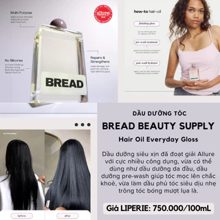 [Bread] Dầu dưỡng tóc đa năng Bread Supply Beauty Hair Oil  Everyday Gloss