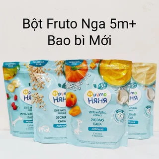 [AD] Bột Ăn Dặm Fruto Nga Các Vị Cho Bé Gói 200g