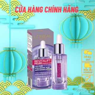 Serum siêu cấp ẩm & giảm nếp nhăn Revitalift Pure Hyaluronic Acid 1.5% 30ml  - RHW Beauty