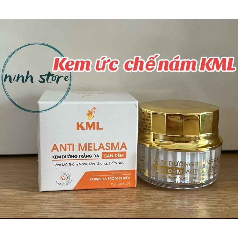 Kem ức chế nám KML 𝐀𝐍𝐓𝐈 𝐌𝐄𝐋𝐀𝐒𝐌𝐀  25gr