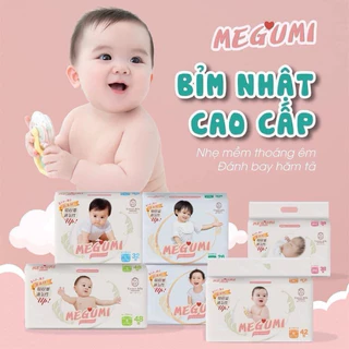 Bỉm MeGuMi Quần/Dán Nhật Bản Đủ Size (Sale 50%) , Thấm Hút Chống Tràn Mỏng Nhẹ