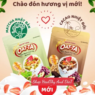 Bánh Ăn Sáng Yến Mạch OATTA Trái Cây Vị Chocolate,Socola 250gr