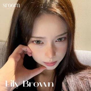 Lens Kính Áp Tròng LENSSROOM Màu Nâu Tây Douyin LiLy Brown