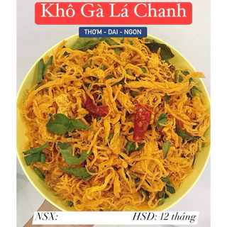 Khô Gà Lá Chanh Khô dai thơm ngon loại 1 ~ 1kg .