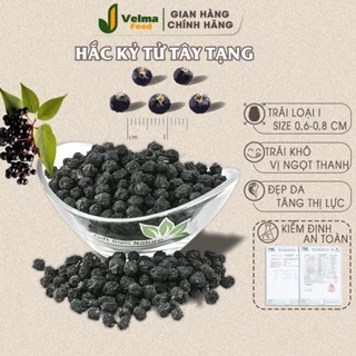 Hắc kỷ tử Velma Food, Kỷ tử đen organic loại 1 thượng hạng hạt to chống oxy hóa, làm đẹp da