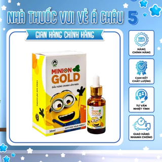 Dầu húng chanh minion 💥 CHÍNH HÃNG 💥 Sản phẩm hỗ trợ ho, khò khè, đờm, tăng đề kháng cho bé