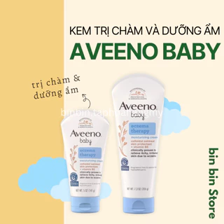 Kem chàm Aveeno Baby Eczema Therapy nhập mỹ dưỡng ẩm hằng ngày và ngừa chàm cho bé từ 0+ 141g 206g Date 05/2025