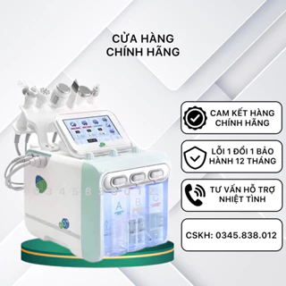 Máy H2o2 AQua 6 In1 I Máy Chăm Sóc Da Đa Năng 6in1 Chính Hãng [Bảo Hành 12 Tháng]