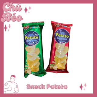 Snack Potato khoai tây lát ăn vặt cổng trường ngon giá rẻ - Chú Béo Ăn Vặt