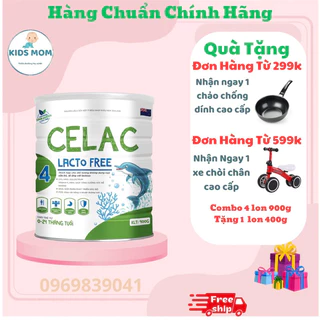 CELAC LACTO FREE Dị Ứng Đạm Sữa Bò 900g cho bé từ 0-24 tháng tuổi quà tặng áp dụng khi mua sữa bột ( free ship ⚡️⚡️⚡️)