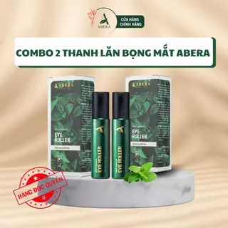 COMBO TIẾT KIỆM Thanh lăn tan bọng mắt Abera - Giảm bọng mắt, giảm nếp nhăn dưỡng sáng vùng da mắt