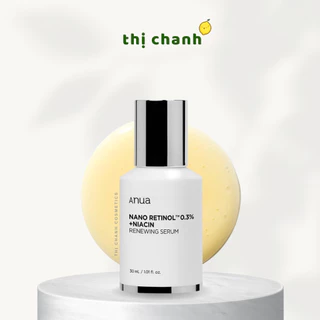 Serum retinol chống lão hóa, tái tạo da ANUA Nano Retinol 0.3% + Niacin Renweing Serum 30ml