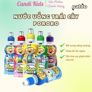 Nước Trái Cây Hàn Quốc Pororo Cho Bé Từ 3 Tuổi Giúp Bổ Sung Dưỡng Chất Đủ Hương Vị 235ml