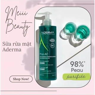 Sữa Rửa Mặt A-Derma Phys-Ac Gel Moussant Purifiant