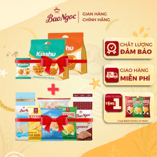 [Combo BÁNH SỢI GÀ+ Vị Khác] Bánh Mì Tươi Bảo Ngọc Sợi Thịt Gà, Sợi Thịt BBQ + Các Loại Bánh Nhân Mặn Ngọt (Chọn Vị)