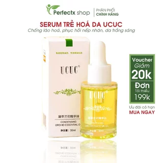 Serum trẻ hóa da UCUC, chống lão hóa, phục hồi nếp nhăn, da trắng sáng