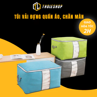 Túi Vải Đựng Quần Áo, Chứa Chăn Màn Chống Thấm Nước Tholeshop  3353