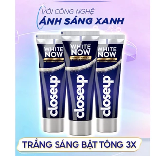 Kem đánh răng P/s - Closeup White Now Tinh Thể Blue Sapphire 100g - 180g - 230g không vỏ hộp